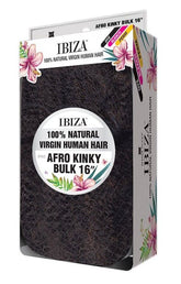 Afro Kinky Bulk 100% Human Hair